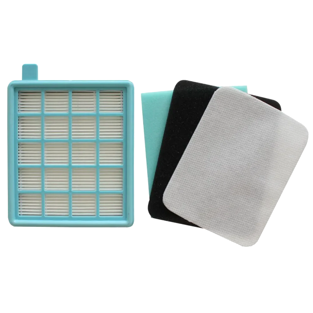 KEEPOW Set Filtri Ricambio Per Philips PowerPro Active E Compact: 2 Filtri EPA + 8 Filtri Motore + 16 Filtri Schiuma