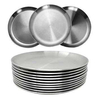 Stainless Steel Plate Set 1