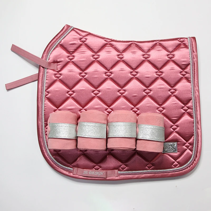 Horse Riding Accessories Dry Rose Sweat Pad Drawer Leggings Professional Training Equestrian Equipment