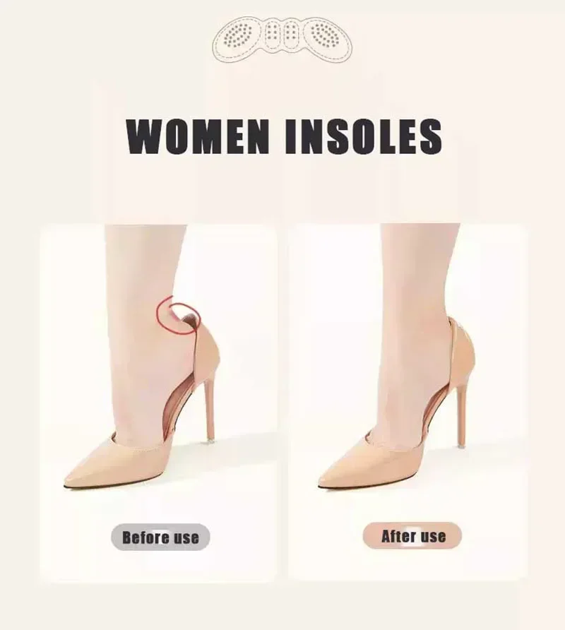 Women Insoles for Shoes High Heel Pad Adjust Size Adhesive Heels Pads Liner Grips Protector Sticker Pain Relief Foot Care Insert shoe insoles heel cushion insole heel patch insole heel insoles heel cushion protector heel protector patches heel protector pads heel grips heel protector