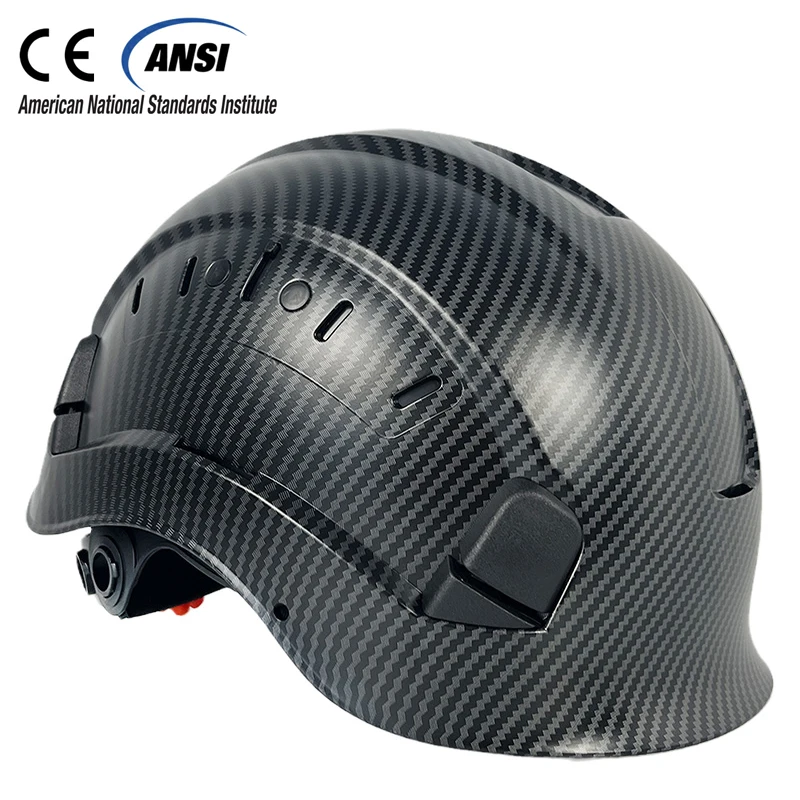

CE Construction Safety Hard Hat Helmet For Engineer ABS ANSI Vented Industrial Work Cap Men Head Protection Rescue Outdoor