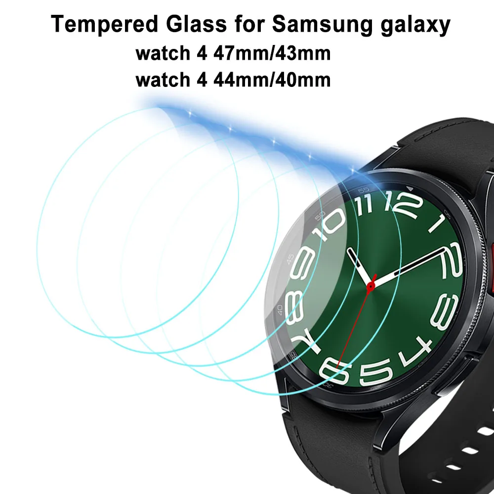 Защита экрана для Samsung Galaxy Watch 6 Classic, 47 мм, 43 мм, аксессуары, HD Прозрачная гидравлическая пленка, закаленное стекло для часов 6, 40 мм, 44