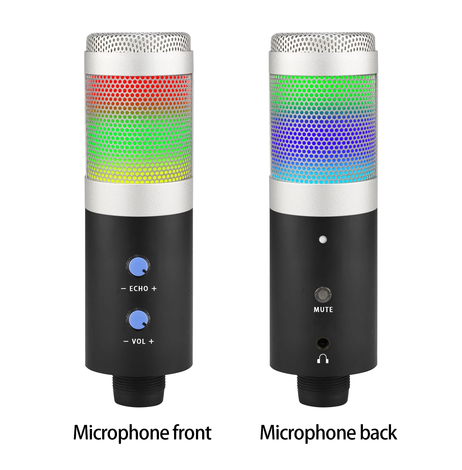 Kinglucky U830 Microphone Studio Game Live Applicable Mobile Computer Compatible with Windows\Mac OS\PS4