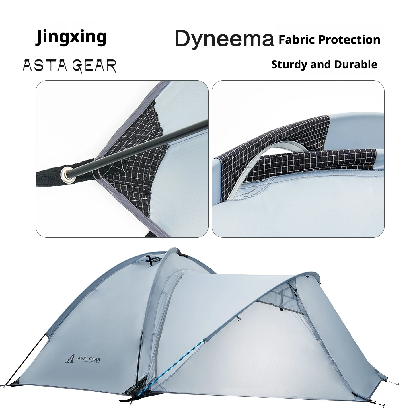 Ultralight 1-Person Silicone-Coated Tent 5