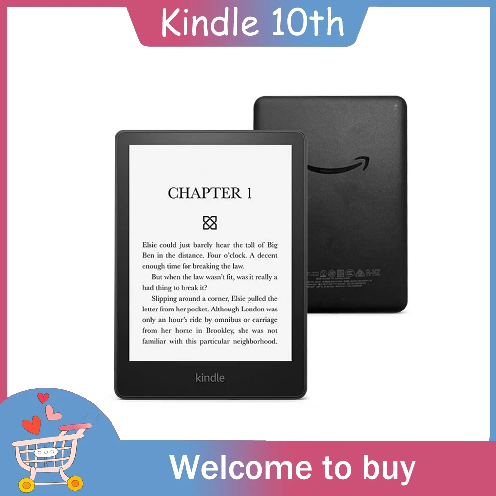 Kindle10th167ppiEbookReader4G8G6EinkTouchScreenwith