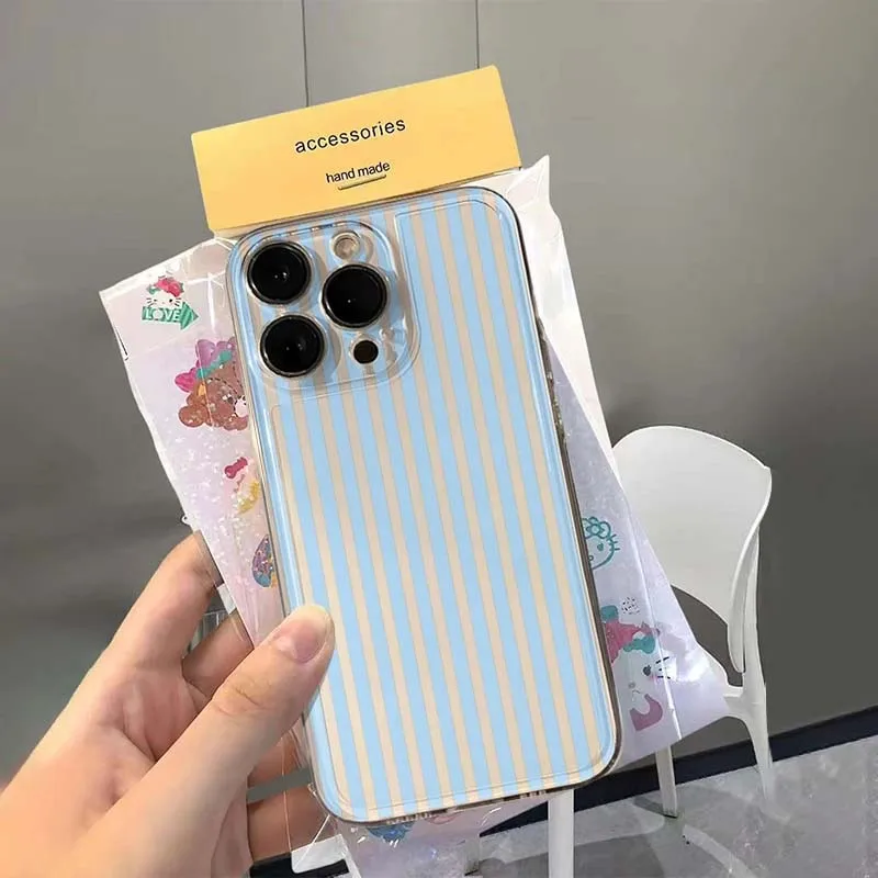Minimalist Colorful Vertical Stripes Phone Case Cover