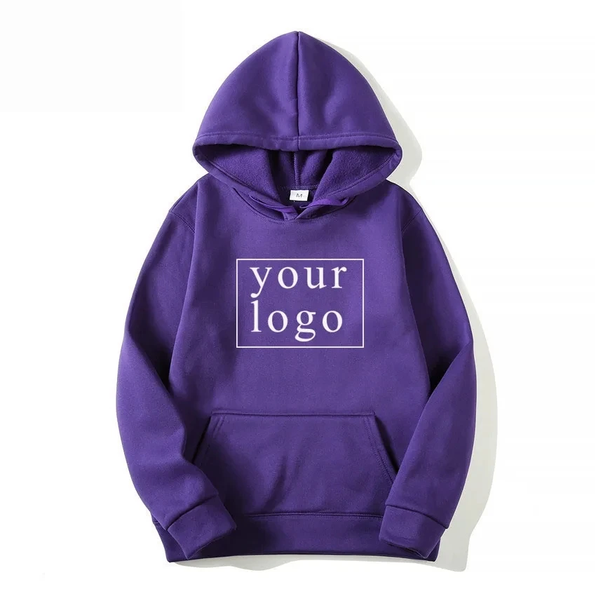 Your Own Design Brand Logo/Picture Personalized Custom Anywhere Men Women DIY Hoodies Sweatshirt Casual Hoody  Fashion New