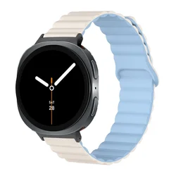 Magnetic Loop Silicone Sport Bracelet - Galaxy Watch 8 40mm (14. Ancient blue)