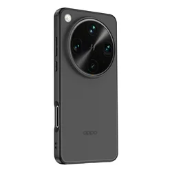 Custodia per telefono trasparente opaca in acrilico magnetico migliorato, resistente agli urti con bumper