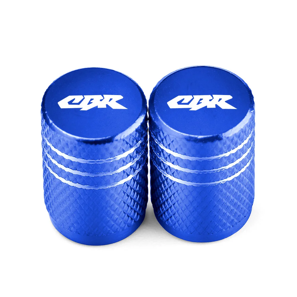 CBR 오토바이 타이어 밸브 공기 포트 스템 커버 캡 플러그 혼다 CBR125 250 250R CBR600 F2 F3 F4 F4i 용 CNC 알루미늄 액세서리