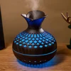 Aromatherapy Diffuser USB Recharge Flower Vase Wood Grain Humidifier Mist Humidifier for Office/Home/Nursery/Study/Yoga Room 2