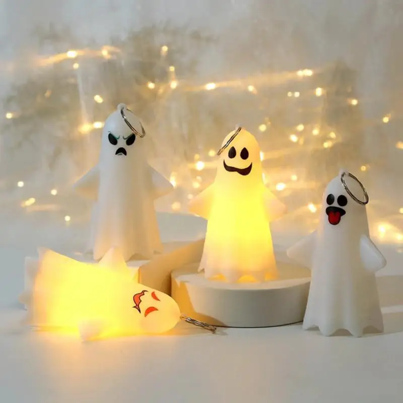 

Halloween Ghost Night Light LED Pumpkin Lamp Cute Trick-or-treaters Lantern Hanging Lights Halloween Decoration Props Pendant