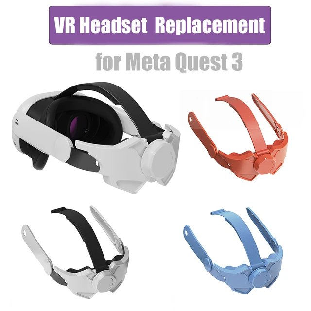 For Meta Quest 3 Head Straps Replaceable VR Headset Improve Comfort  Adjustable Head Strap for Meta Oculus Quest 3 Accessories - AliExpress