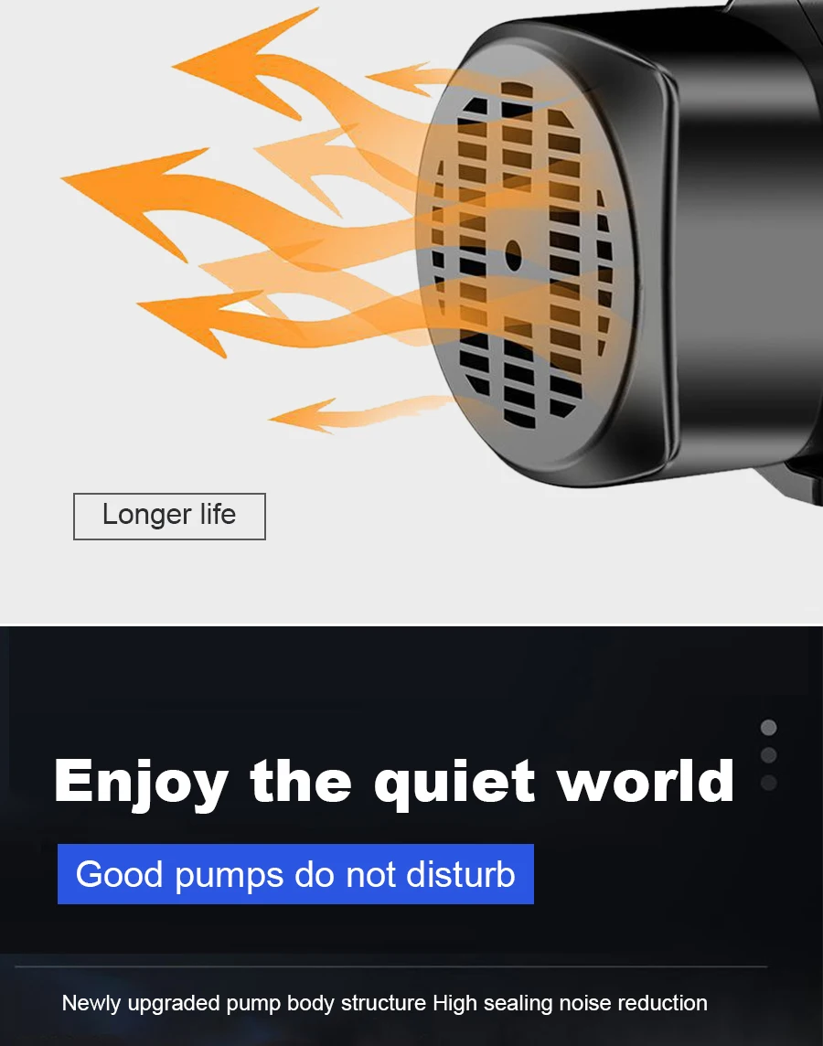 Vollautomatische Wasserdruckerhöhungspumpe, leise selbstansaugende Pumpe, 320 W, 380 W, 480 W, Warmwasserbereiter-Druckerhöhungspumpe