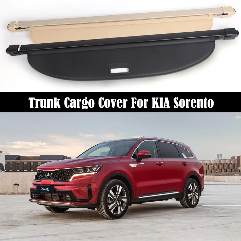 Trunk Cargo Cover For Kia Sorento 2021 2022 Security Shield Rear