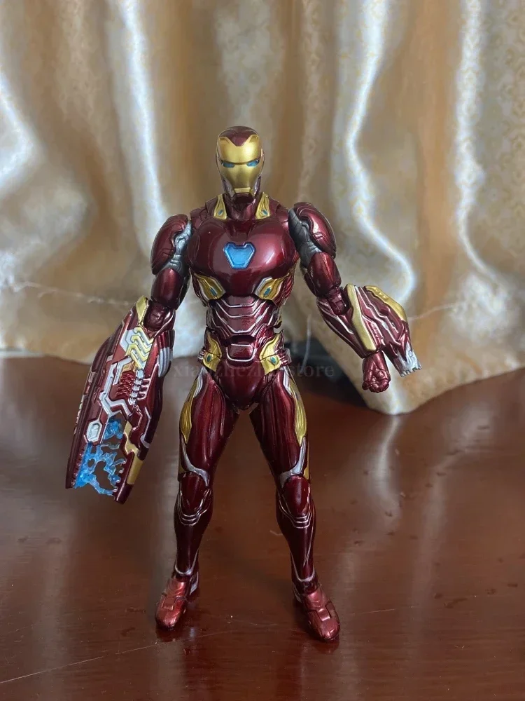 Figurine articulée Iron Man MK 50 16cm Avengers SHF Iron Man ensemble d'armes MK50 acheter à prix bas - livraison gratuite, avis réels avec des photos