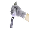 1 Pair Grade Level 5 Cut-resistant Gloves Anti Cutting Safety Gloves for Kitchen Garden Woodworking Construction Gardening 4