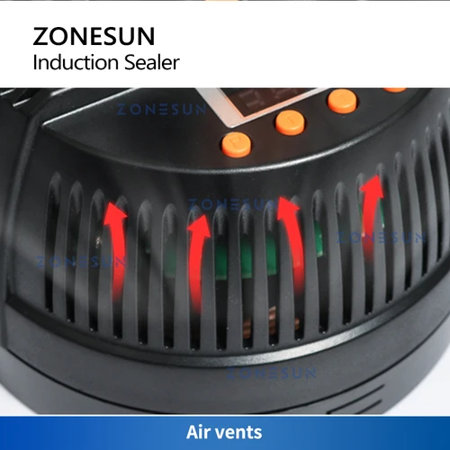 ZONESUN 휴대용 유도 밀봉기, 휴대용 전자기 병 밀봉 기계, 알루미늄 호일 뚜껑, 플라스틱 바이알 ZS-DL800 3