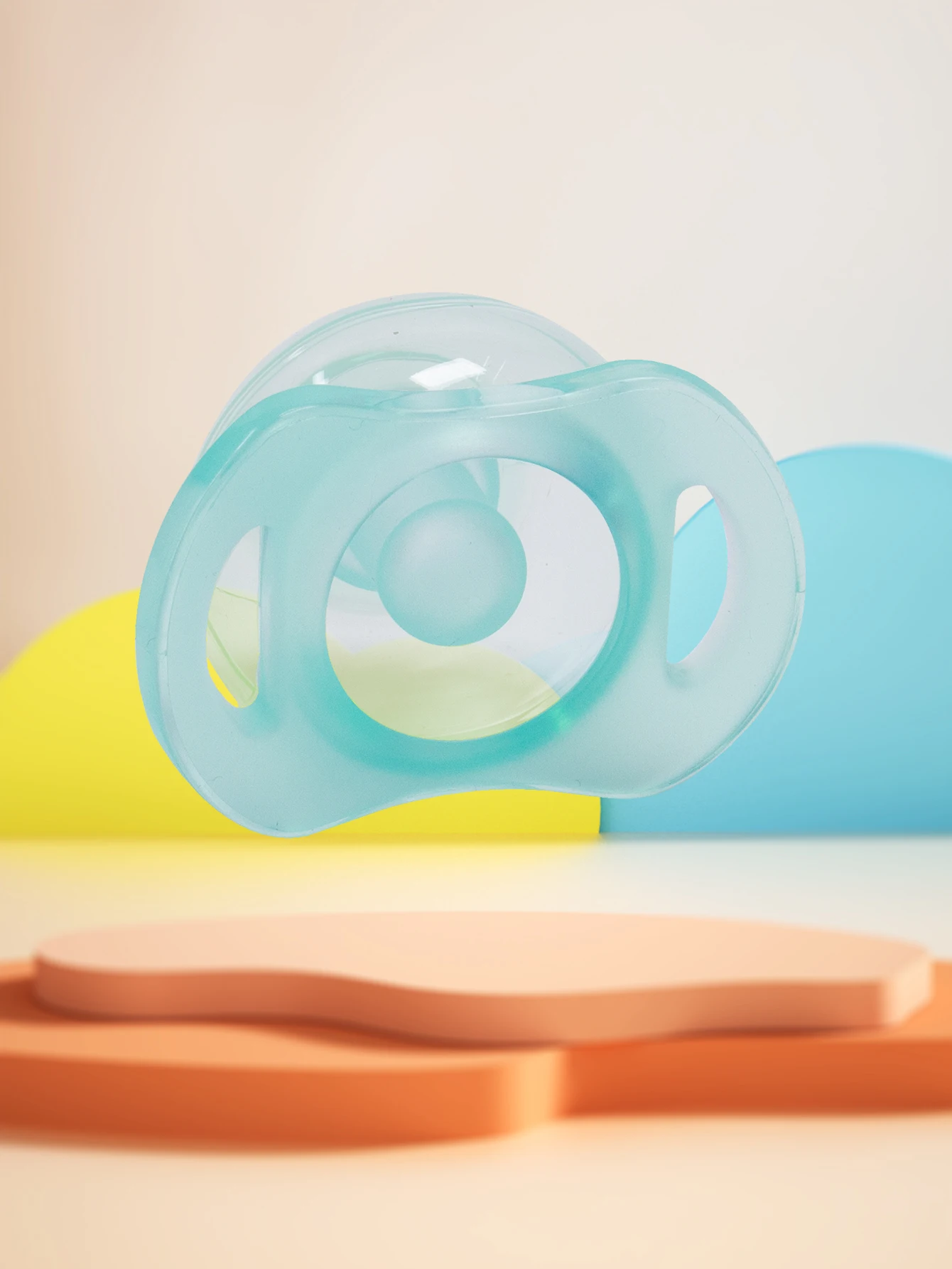 Silicone Pacifier 1 Pcs Baby Pacifier Soothing Round Head Design Reboundable Baby Reborn For Accessories Newborn