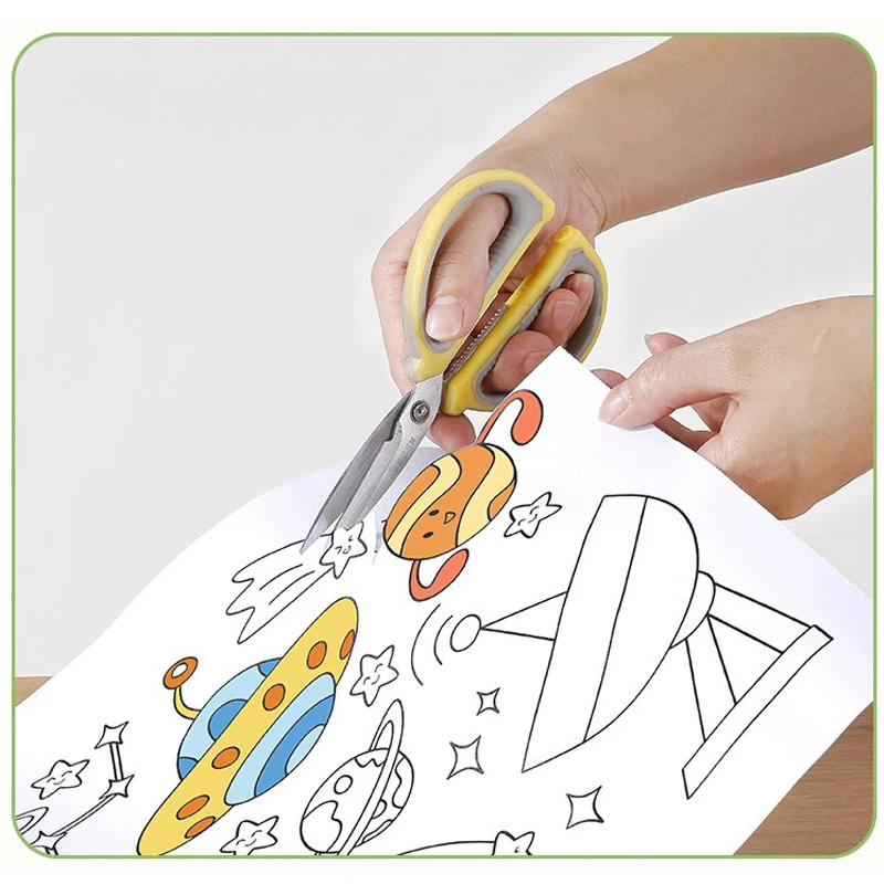 Coloring Paper Roll Graffiti Scroll Paper-cut Drawing Roll DIY Color Filling Paper for Kids Painting Paper 3 Meters 3