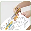 Coloring Paper Roll Graffiti Scroll Paper-cut Drawing Roll DIY Color Filling Paper for Kids Painting Paper 3 Meters 3