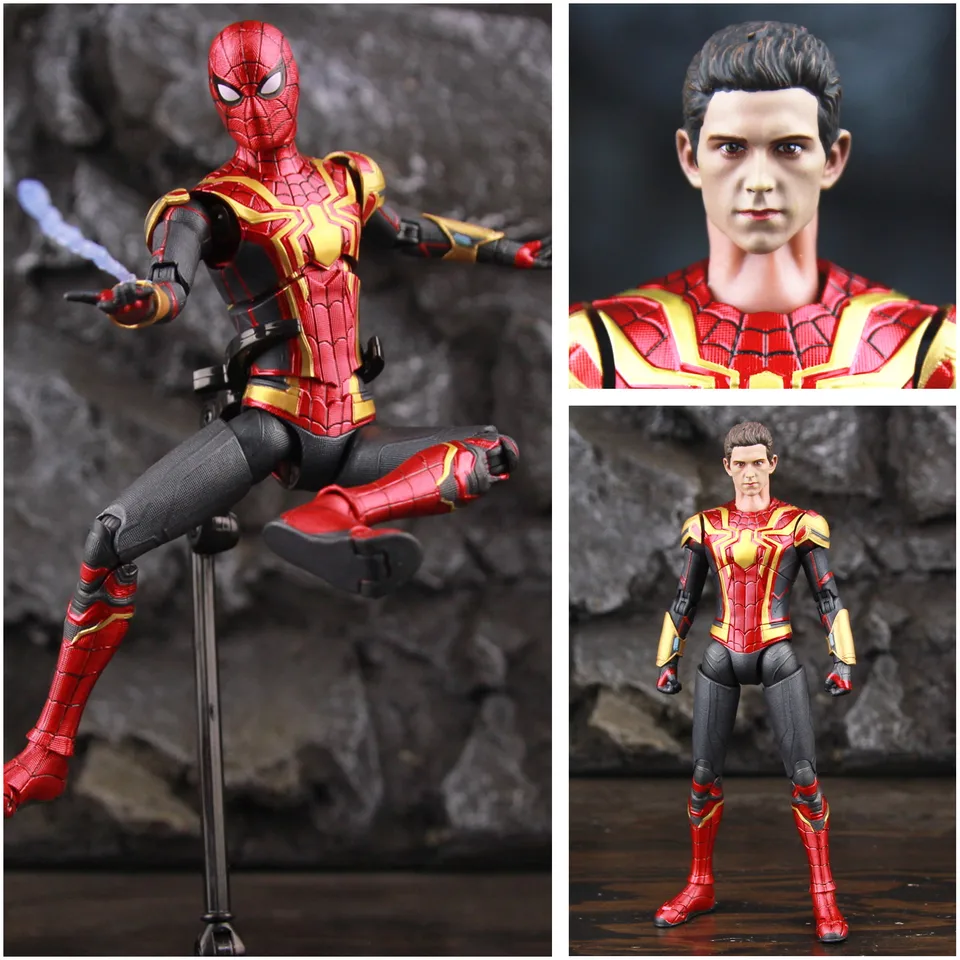 新しい驚異zdおもちゃ2022映画スパイダーマン方法ホームレッドゴールド