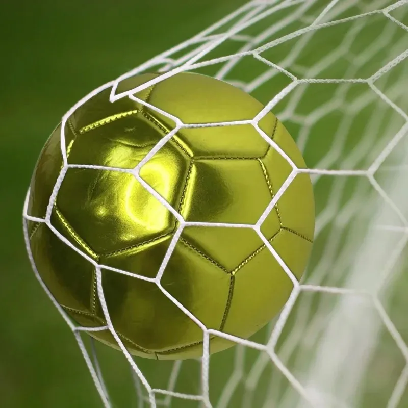 Golden silver Football Soccer Balls Official Size 5 PVC Football Team Training Footy Ball Outdoor Match Game Football Training.. view 3