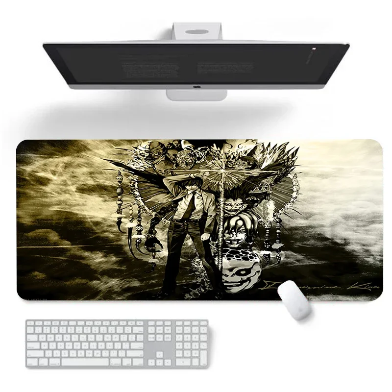 

Death Note Desk Mats Xxl Mouse Pad 900x400 Mousepad Anime Playmat Keyboard Gaming Deskpad Table Mat Gamer Cabinet Deskmat Kawaii