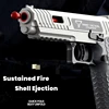 Children's Toy Gun G17 Automatic Shell Throwing Soft Bullet Gun 1911 Empty Hanging Glock Simulation Boy Toy Gift 2