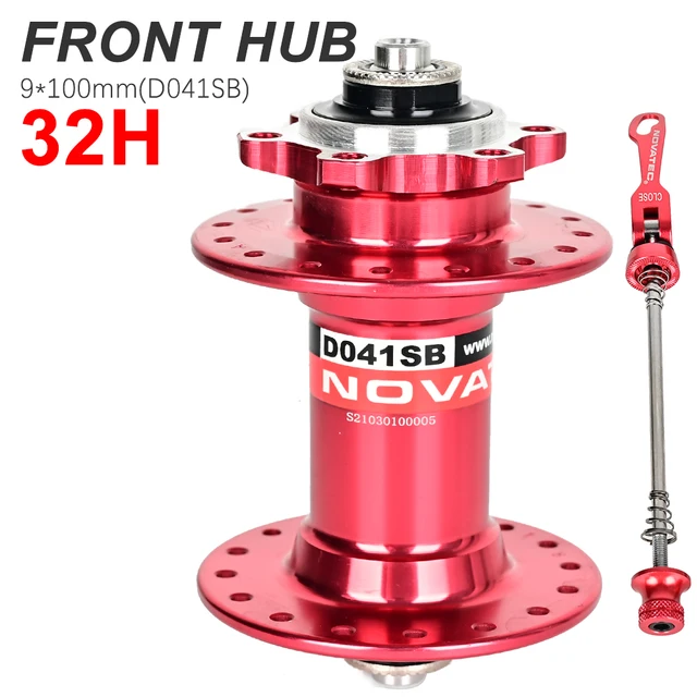Novatec-自転車ハブ,d041sb,d042sb,リアmtbハブ,28穴,32穴,hg用