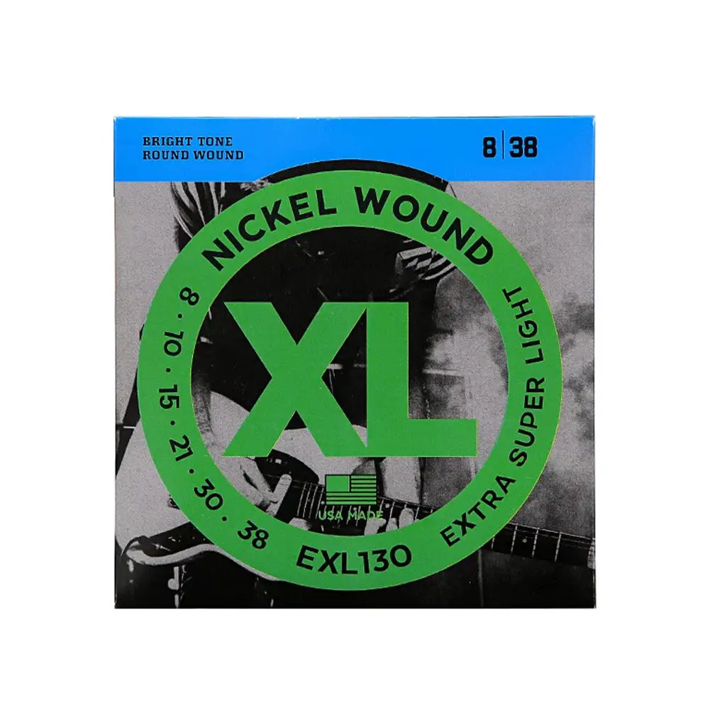 Electric Guitar Strings EXL110 EXL115 EXL120 EXL130 Nickel 10-46 11-49 9-42 8-38 For 6String Guitars