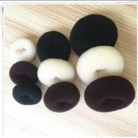 S/M/L Hair Bun Maker Elegant Women Ladies Girls Magic Ponytail Shaper Donut Hairbands Hair Styling Tools Ponytail Accessories 2