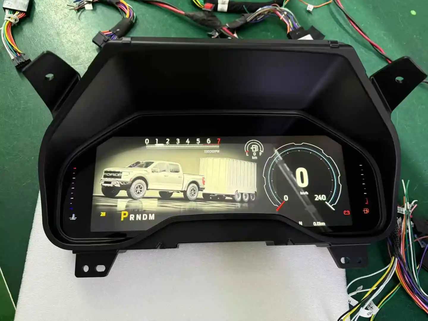 Ford Raptor Cluster Car Digital Dashboard Cluster For Ford F150 F-150 Raptor 2015-2020 Auto ...