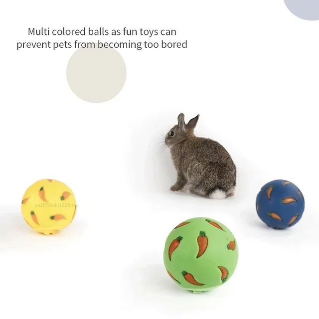 1Pcs Rabbit Treat Ball Pet Slow Feeder 5