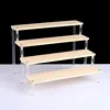 Wood Acrylic Shelf Display Stand Hand-made Figure Doll Décor Animation Car Model Perfume Blind Box Shelves Organizers Storage 1