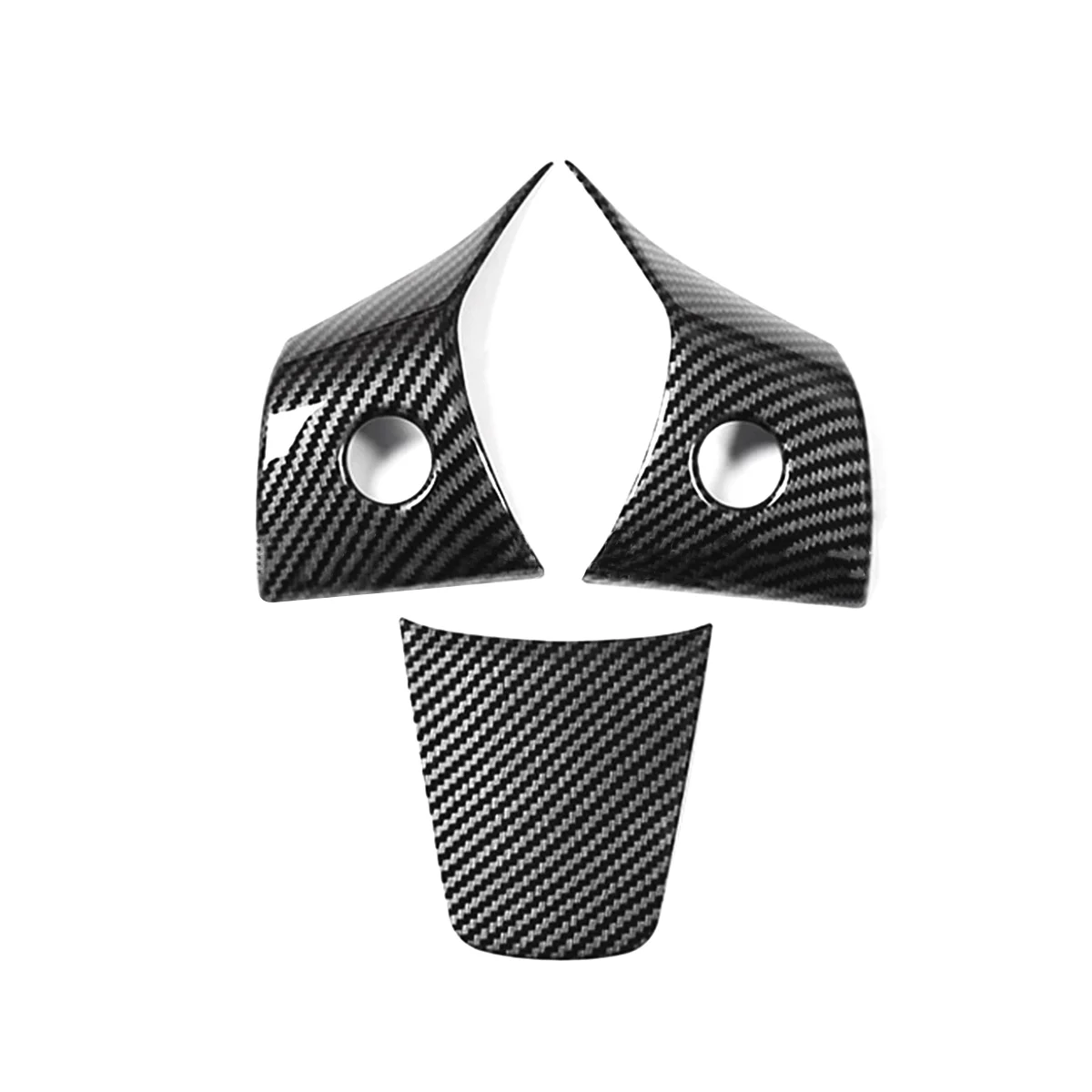 

Carbon Fiber Steering Wheel Protective Trim for Model 3 Model