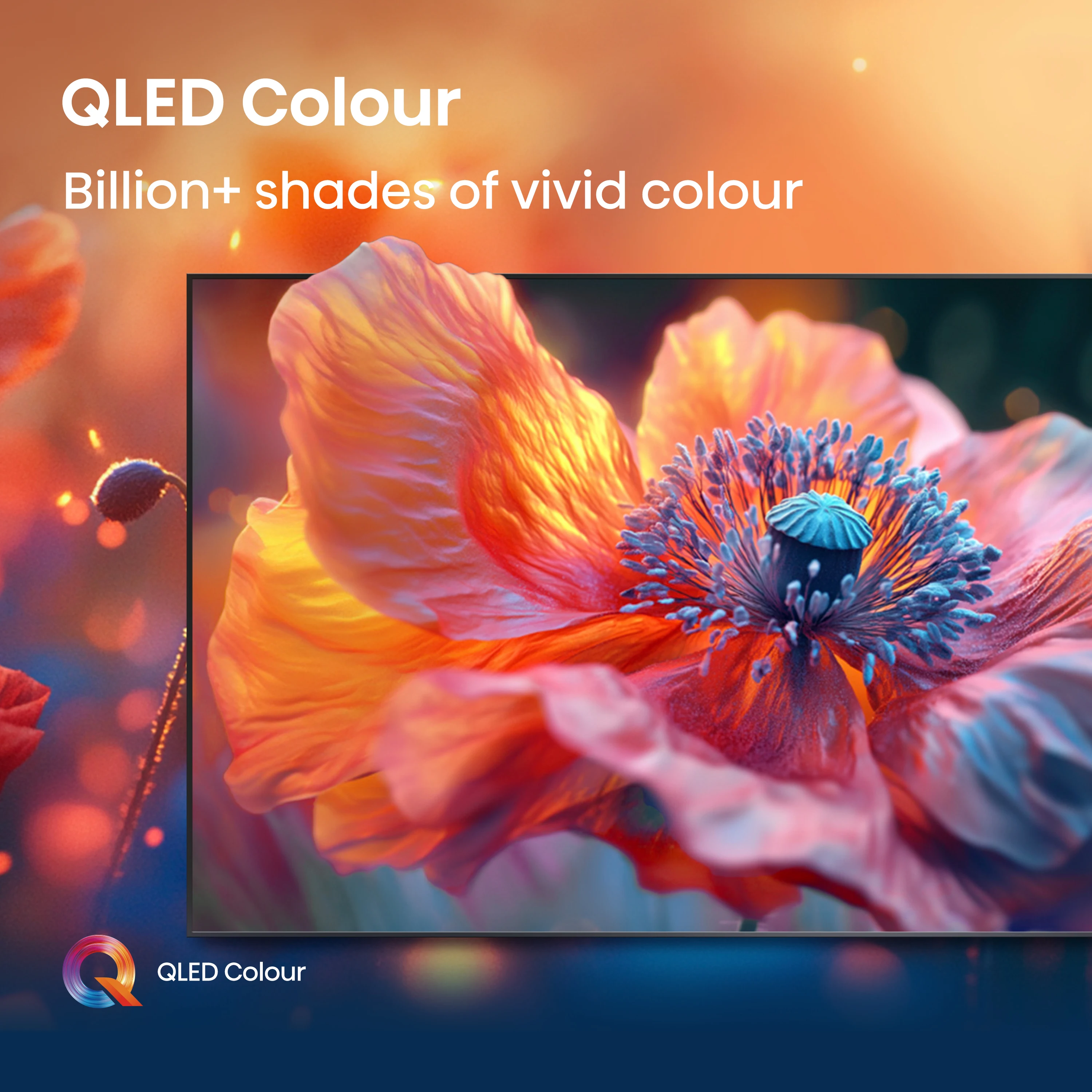 تلفزيون Q6-55/65/75 بوصة QLED، لون QLED، Dolby Vis...
