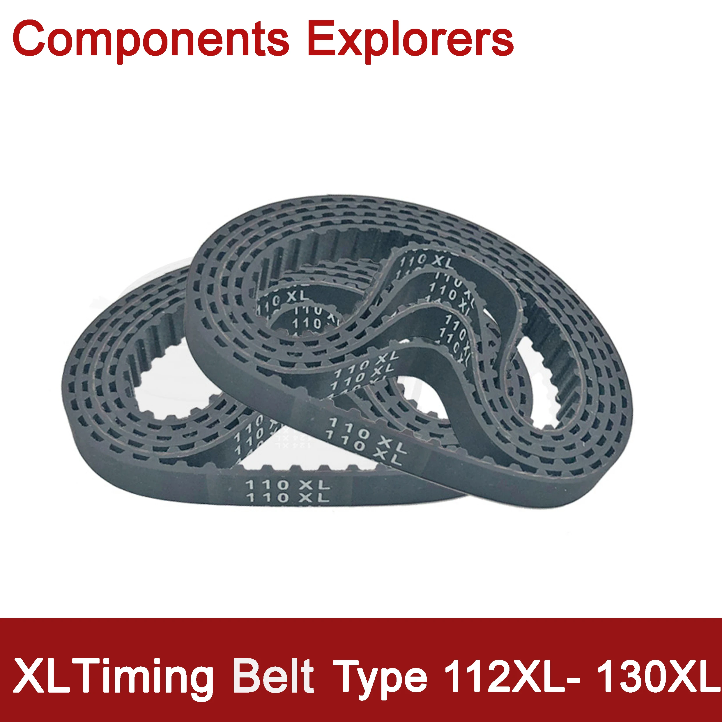 300XL/30" Rubber for Stepper Motor 1pcs 10mm-Width XL Synchronous Belt 60XL/6" 
