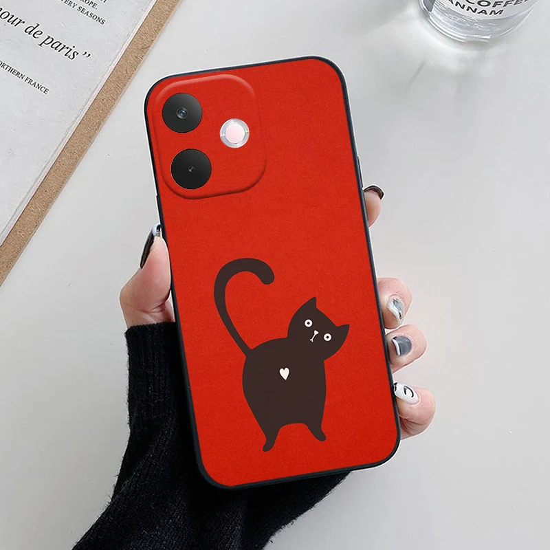Love Heart Silicone Phone Case with Shockproof Bumper Shell