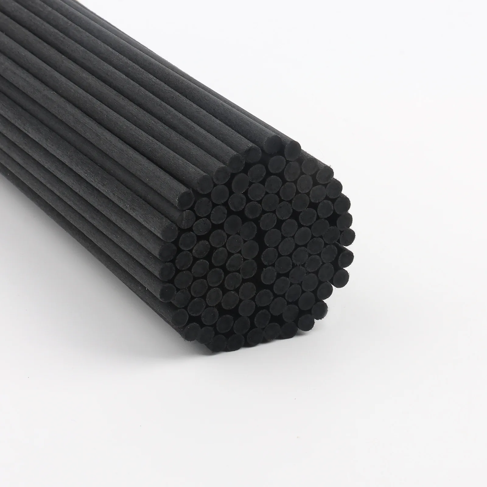 Reed Diffuser Stick 100PCS L50/40CM X Dia5/4/3MM Home Black Reed Fiber Diffuser Rods Aromatherapy Rattan Sticks Perfume Accessories