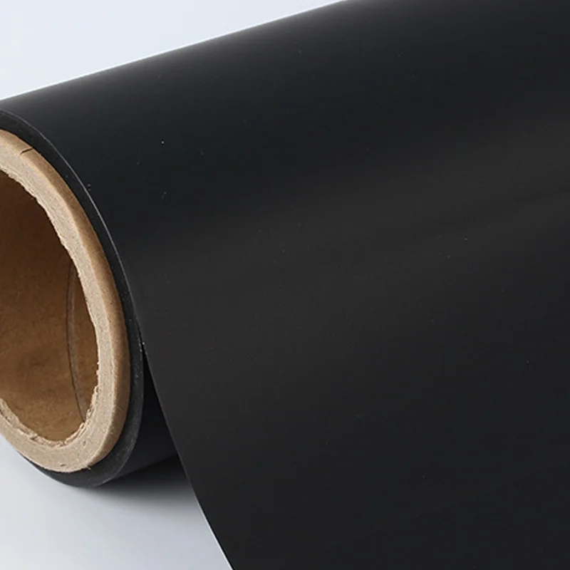 스크래치 방지 블랙 BOPP 열 라미네이팅 필름 롤 -3인치 코어-0.98밀-11.8 또는 12.2 또는 12.6인치×656/1640피트