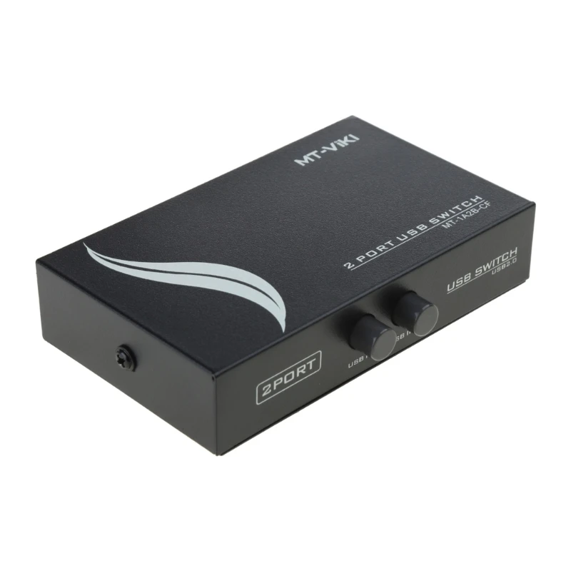 2 Ports USB2.0 Sharing Device Switch Switcher Adapter Box for PC Scanner Printer usb kvm switch