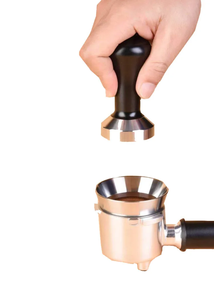 

51/54 * 58MM stainless steel water cup powder receiving ring/powder receiving ring Portable coffee machine leak proof measuring
