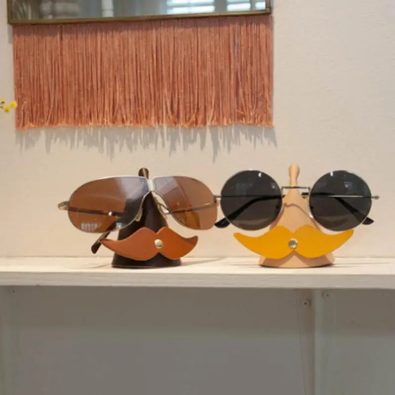 

Mustache Glasses Holder Creative Nose Shaped Eye Glasses Stand Mustache Sunglasses Holder Display Spectacle Shelf Organizer Rack