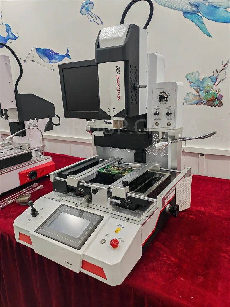 Extreme Quality New 2024 Version LY G850 G-850 Universal Semi-automatic Align Industrial BGA Rework Station for Server Notebook 3
