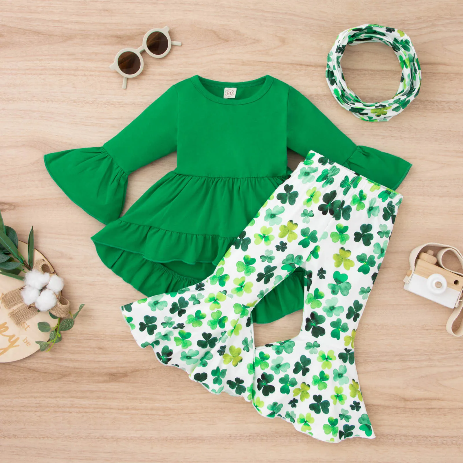 Toddler Girl St. Patrick’s Outfit Set 2