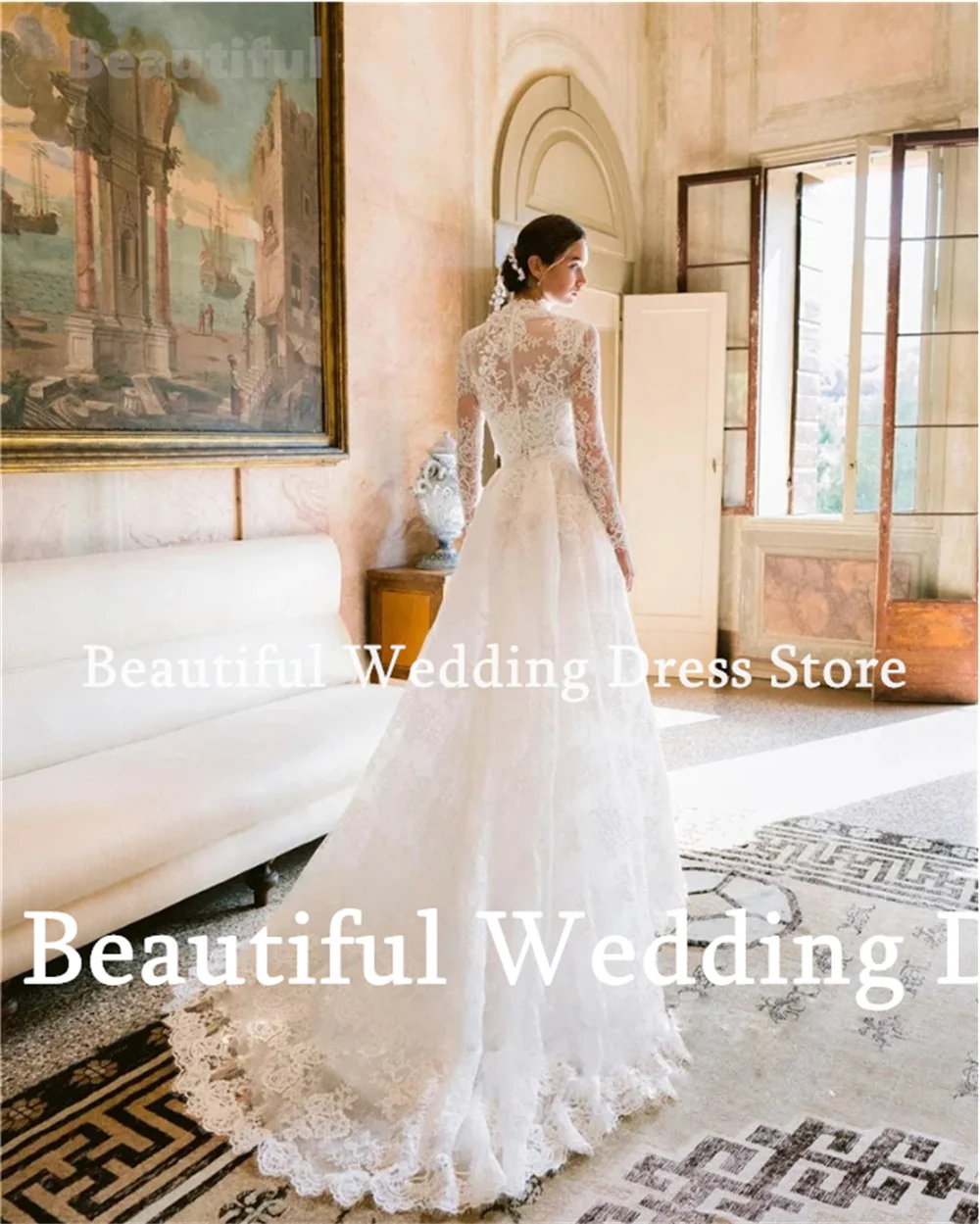 Рисунок 3 - Женское простое свадебное платье без рукавов