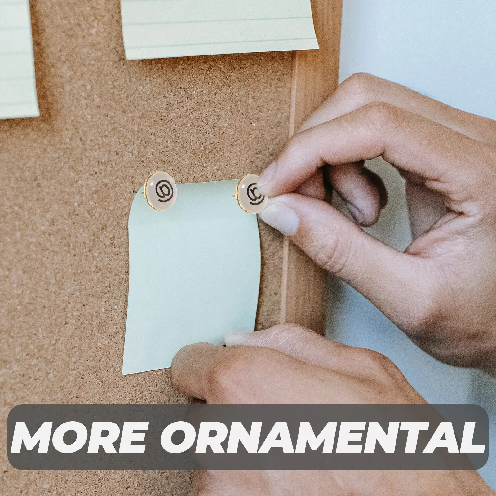 104Pcs 압정 다용도 푸시핀 게시판용 압정 다기능 사무실 학교용 소형 지도핀 휴대용 장 압정