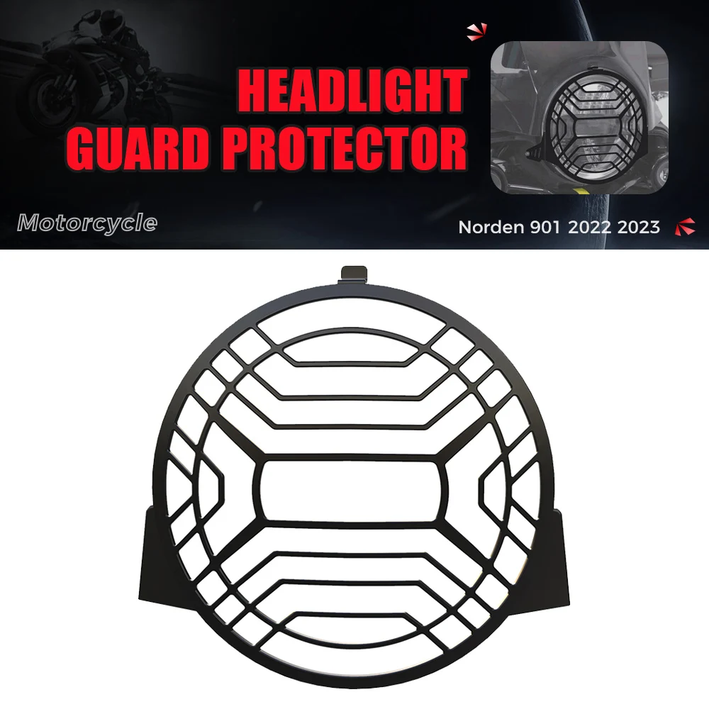 

For Husqvarna Norden 901 Norden901 2022 2023 Motorcycle Accessories Headlight Head Light Guard Protector Cover Protection Grill