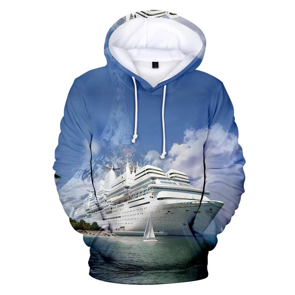 sweater hoodie 2022 Men's/Women's Fall/Winter Hoodie 3D Printed Ocean Sky Hawaii Beautiful Seascape Sweet Beach Hoodie big hoodie